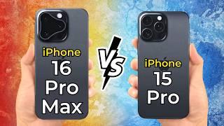 iPhone 16 Pro Max vs iPhone 15 Pro  Full Specs Comparison