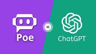 5個 Poe ChatGPT 的分別 (好、壞處) | 什麼時候用真ChatGPT