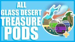Slime Rancher-All GLASS DESERT Treasure Pods Locations