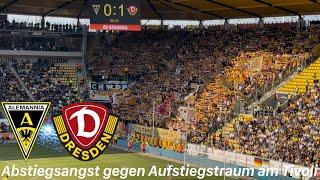 TSV Alemannia Aachen - SG Dynamo Dresden | 3.000 Dynamo Fans, überragende Stimmung & enges Spiel