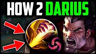 DARIUS JUNGLE META HAS PEAKED (Best Build/Runes) How to Darius & CARRY for Beginners Season 14