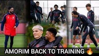 INSIDE TRAINING | Manchester United Full explosive training today Amorim, Shaw, Ugarte, Rashford