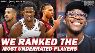 We Ranked The Most Underrated Players | Numbers On The Board