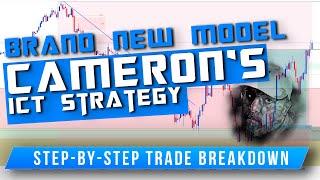 ICT's Son Cameron's Model Revealed | STEP-BY-STEP Strategy Breakdown | Trade Example | +5R Profit