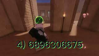 Roblox evade (6 music codes) for boombox