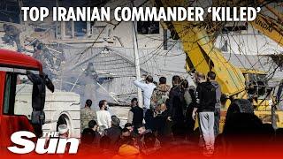 Top Iranian commander and deputy ‘killed in Israeli strike on Syria’