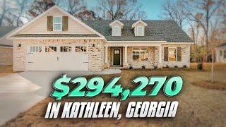 New Construction Homes in Middle Georgia | Tour Otters Ridge's Floor Plan in Kathleen GA