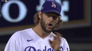 Clayton Kershaw waves off his coaches then ends the 8th inning himself, a breakdown