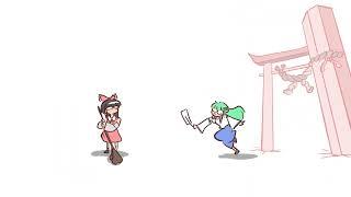 [Touhou Project-Touhou]  Sanae's initiation ceremony