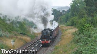 44871 with 'The Dorset Coast Express' 24/07/2024