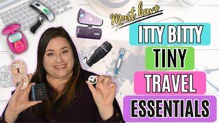 30+ TINY TRAVEL ESSENTIALS 2024 | MUST HAVES THAT CAN MAKE OR BREAK YOUR TRIP!