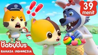 Jangan Makan Lolipop Dari Orang Asing, Anak Kecil | Pengetahuan Keamanan | BabyBus Bahasa Indonesia