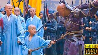 The ten-year-old monk beat the bully until he knelt down and begged for mercy. #KungFu