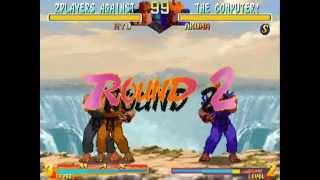 aznpikachu215 (Me) and DarkValentine1984 Playing SFZ 2 Alpha