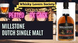 Millstone Dutch Single Malt whisky | Peated PX Cask
