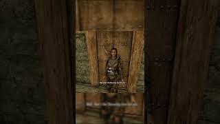 Herika (ChatGPT AI Skyrim Companion) meets not Sheogorath #skyrim #ai