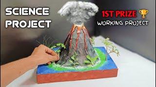 How to make a Volcano working model | easy science project