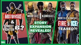 MK1 Story Expansion REVEALED?! MK Fire & Ice Spin Off TEASED?! MK in Multiverus & Street Fighter 6?!