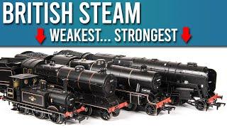 British Steam Trains | Smallest to Largest!