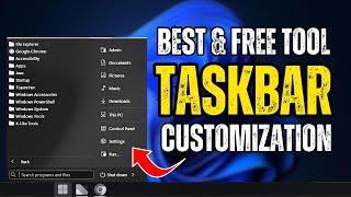 TRY This Best Taskbar CUSTOMIZATION App in Windows 11 (AMAZING Tool)