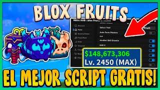 [NUEVO] HACK / SCRIPT DE BLOX FRUITS PARA PC Y CELULAR | AUTO FARM, DEVIL FRUIT FARM Y MÁS!