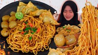 PEDES GILA‼️ MUKBANG MIE JEBEW PANGSIT | MUKBANG ASMR