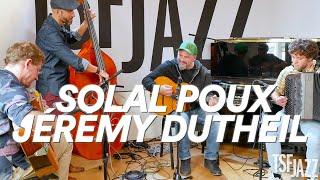 Solal Poux/Jérémy Dutheil "Swing Guitars" en session TSFJAZZ !
