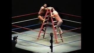 Jeff Jarrett vs Razor Ramon *LADDER MATCH* - WWF Wrestling House Show Fan Cam 6/9/1995