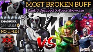 RANK 3 7⭐️DEADPOOL X-FORCE IS BROKEN! BEST MUTANT FOR BATTLEGROUNDS?? MCOC