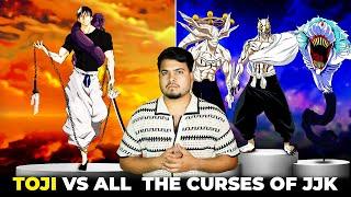 Toji Zenin Vs All Jujutsu Curses | Can't Believe the End Result...