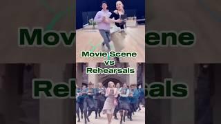 Wicked Movie Scenes vs Rehearsal #ArianaGrande #wicked