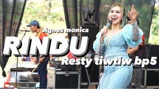 RINDU ( agnez monica )- RESTY TIWTIW BP5 ( KOPLO ENAK ) live show padalarang