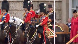 "God Save The King" | All moments at Trooping The Colour 2023