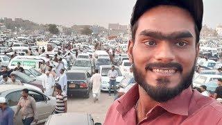 USED CAR MARKET | Custom Paid Used Car | Sunday Car Bazaar In Karachi Pakistan