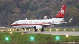 Great Visual Approach! Meridiana Boeing 737-700 Landing & Take-Off (SSC Napoli)