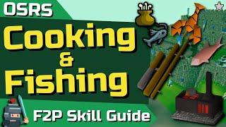 1-99 F2P Cooking & Fishing Guide - OSRS F2P Skill Guide