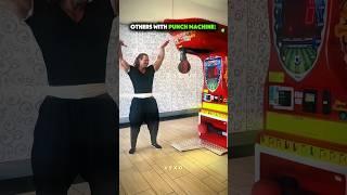 Bro destroyed punch machine...️ | #edit #punchmachine #strength #usa #trending