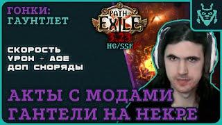 САМЫЕ сложные 5 АКТОВ! Готовимся к гаунтлету! Акты на некроманте || Path of exile 3.23 Affiction