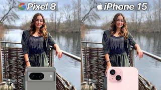 Google Pixel 8 VS iPhone 15 Camera Test Comparison