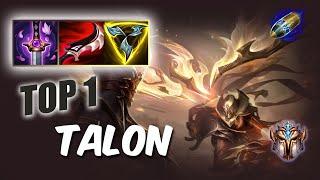 Wild Rift Talon TOP 1 - S13 rank game + build