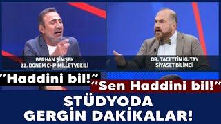 Stüdyoda tansiyon yükseldi! Taceddin Kutay ve Berhan Şimşek arasında Kuva-i Milliye tartışması