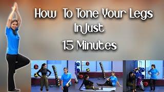 How To Tone Your Legs In Just 15 Minutes At Home - Ghazal Siddique