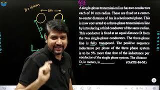 Lec 07 Inductance Calculation of Single Phase   Three Phase