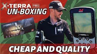 MINELAB X-TERRA PRO UNBOXING