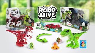 RoboAlive2 - Динозавр и слайм: Новые игровые наборы игрушек мальчикам