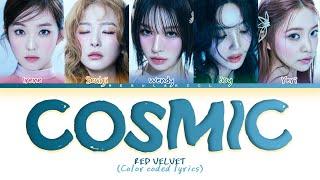 RED VELVET 'Cosmic' lyrics (Color coded lyrics)