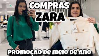 COMPRAS NA ZARA E MOSTREI TUDO QUE COMPREI. MUITO BARATINHO