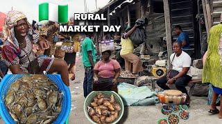 RURAL MARKET DAY IN LAGOS NIGERIA | COST OF LIVING IN NIGERIA   | WEST AFRICA  price of food item