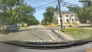 Dashcam captures 3 car accident in Lakewood