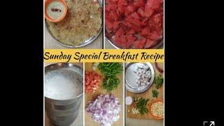 Sunday special breakfast recipes | Sunday special recipes Indian | Vibrant Vidya Vlogs | #Uttappam